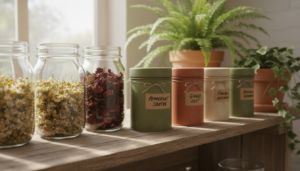 Kräutertee Lagerung