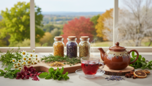 jahreszeiten kräutertee